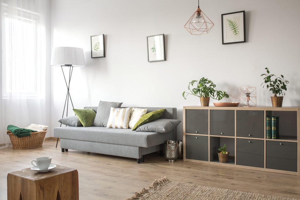 Små soffor sparar utrymme