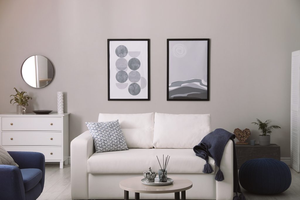 Liten 2-sits soffa
