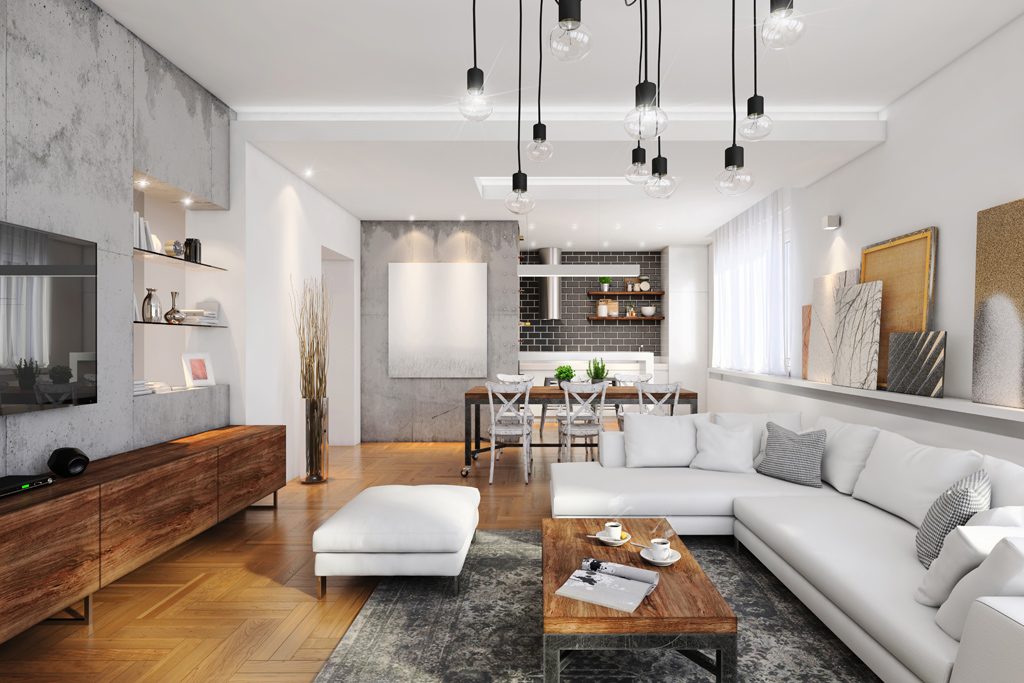 Homestyling av lägenhet