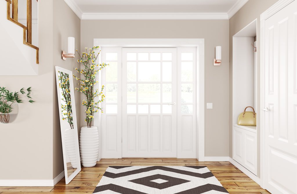 Homestyling av hall