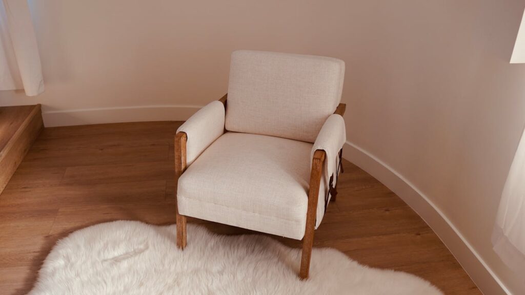 Loungestol inomhus
