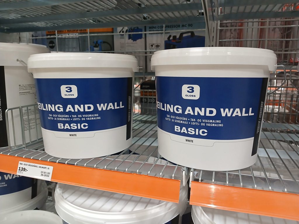 Biltema Tak- och väggfärg