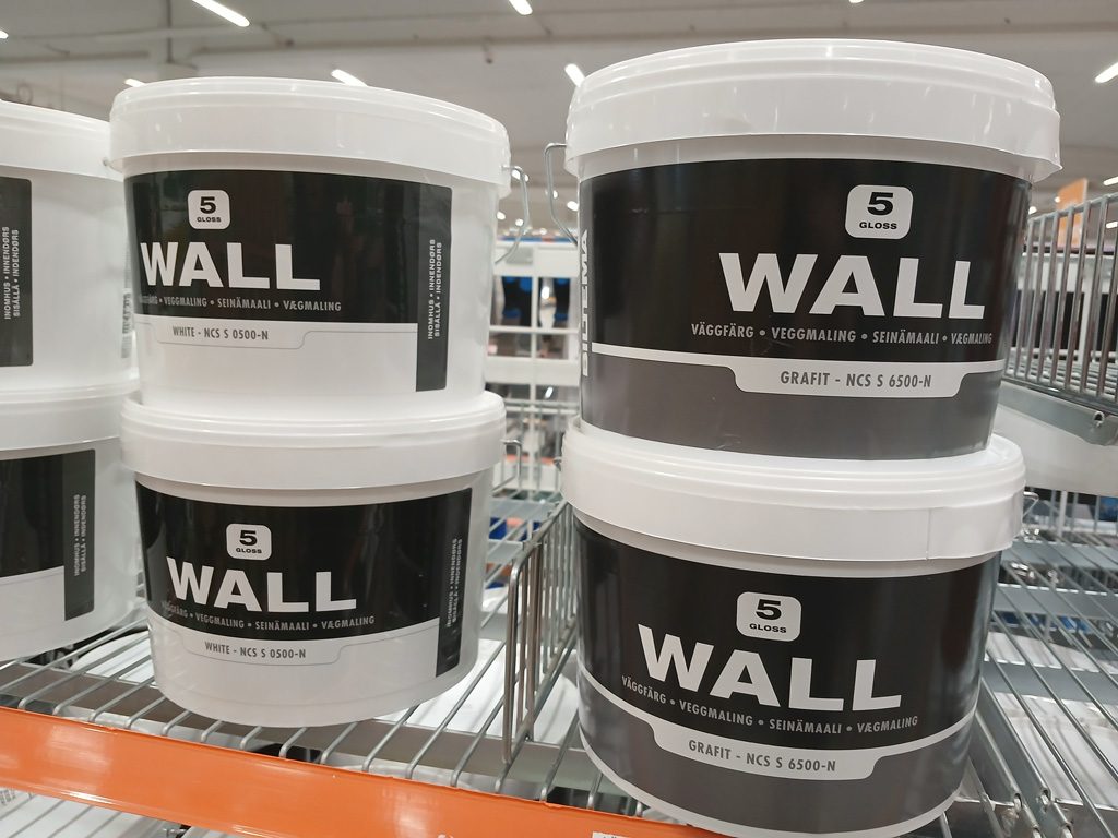 Biltema Väggfärg